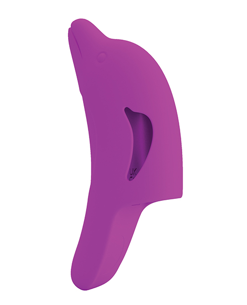 Pretty Love Delphini Dolphin Honey Finger Vibe - Fuchsia - Image 2