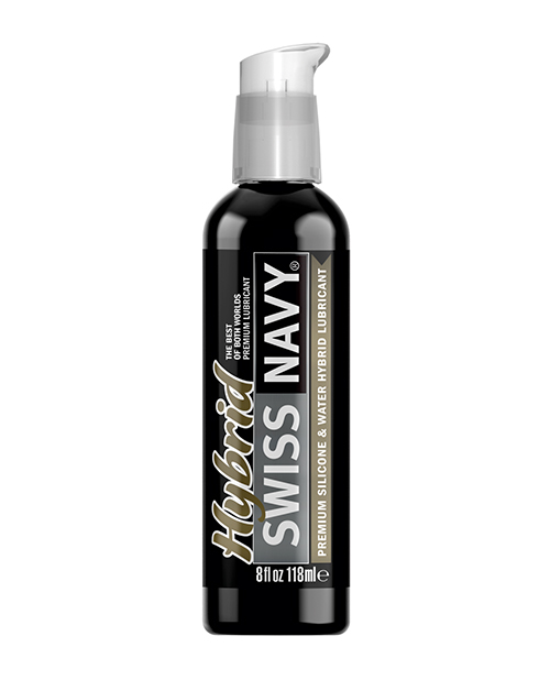 Swiss Navy Premium Hybrid Lubricant - 8 oz Bottle - Image 2