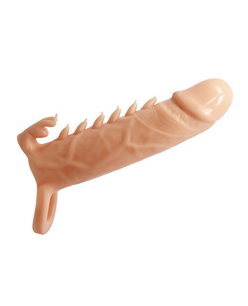 Pretty Love Emmitt 6.3" Penis Sleeve - Ivory - Image 4