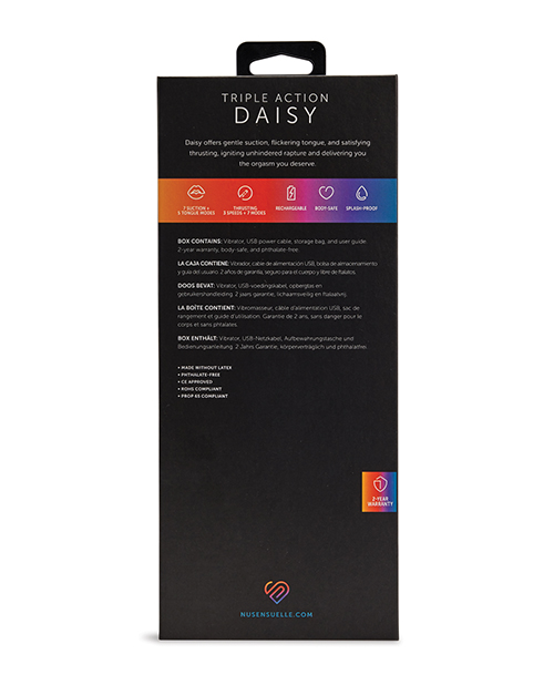 Nu Sensuelle Triple Action Daisy - Neon Blue - Image 5