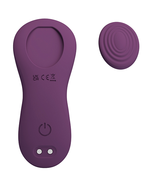 Pretty Love Mane Magnetic App-Controlled Panty Vibe - Purple - Image 7