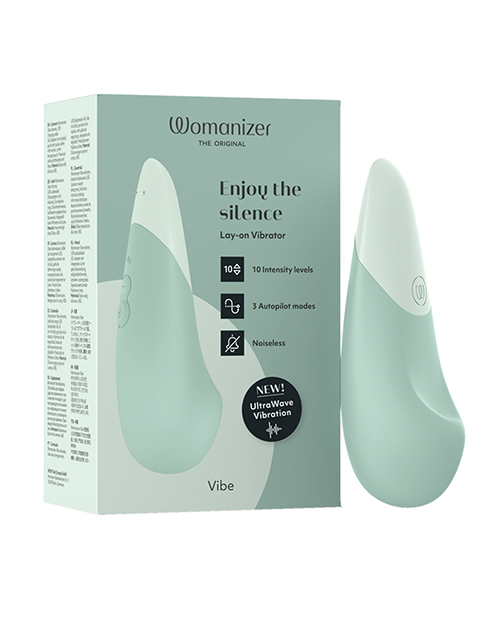 Womanizer Vibe Silent Stimulator - Sage - Image 6