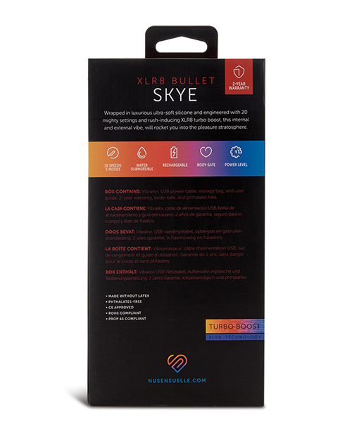 Nu Sensuelle Skye Velvet Touch Vibe - Emerald Green - Image 2