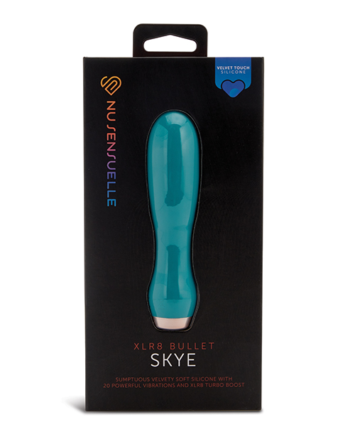 Nu Sensuelle Skye Velvet Touch Vibe - Emerald Green - Image 4