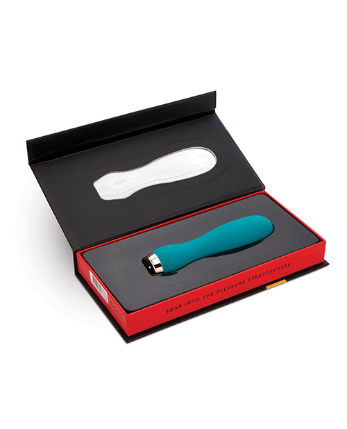 Nu Sensuelle Skye Velvet Touch Vibe - Emerald Green - Image 5