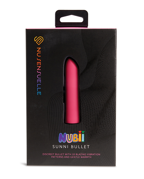 Nu Sensuelle Sunni Nubii Warming Bullet - Pink - Image 5