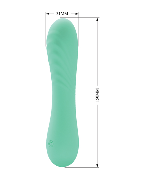 Pretty Love Alexisrose Curved Vibrator - Aqua - Image 5