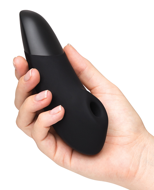 Womanizer Enhance 2 in 1 Pleasure Air & Vibrations - Black - Image 6