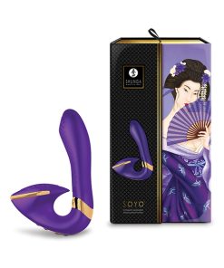 Alternative view of Shunga Soyo Intimate Massager - Purple