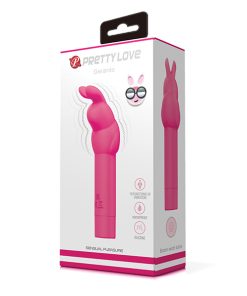 Alternative view of Pretty Love Gerardo Bunny Vibrator - Hot Pink