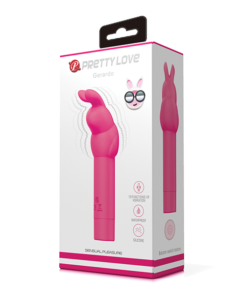 Pretty Love Gerardo Bunny Vibrator - Hot Pink - Image 2