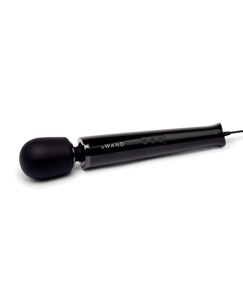 Le Wand Powerful Plug-In Vibrating Massager - Black - Image 3