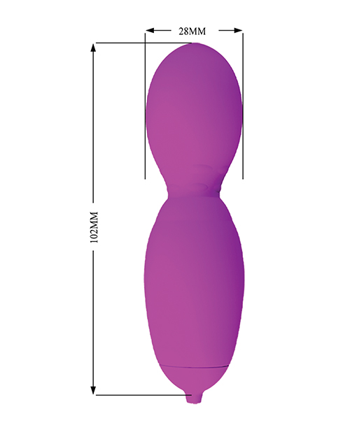 Pretty Love Vega Rotating Head Mini Wand - Fuchsia - Image 5