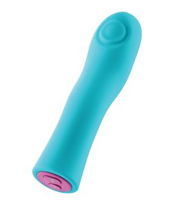 Alternative view of Femme Funn Hana Fingerlike Thumping Bullet - Turquoise