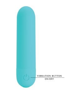 Alternative view of Pretty Love Stefan Mini Massager Bullet - Aqua