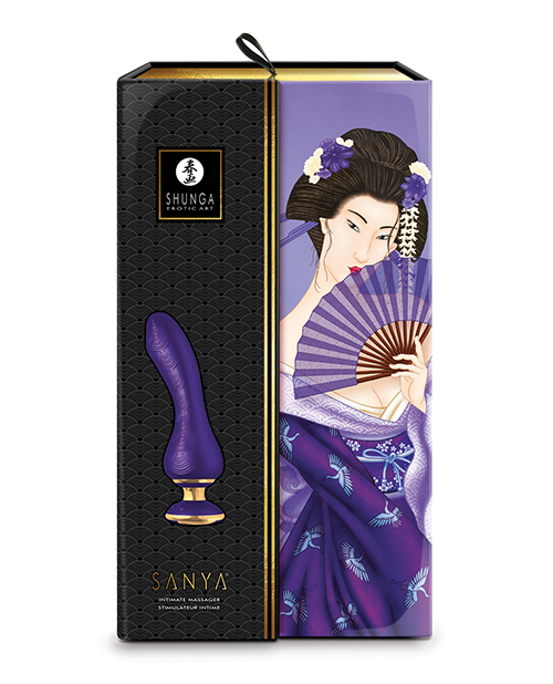 Shunga Sanya Intimate Massager - Purple - Image 3