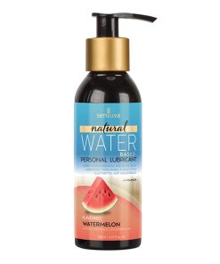 Alternative view of Sensuva Natural Water Based Personal Lubricant - 4 oz Watermelon