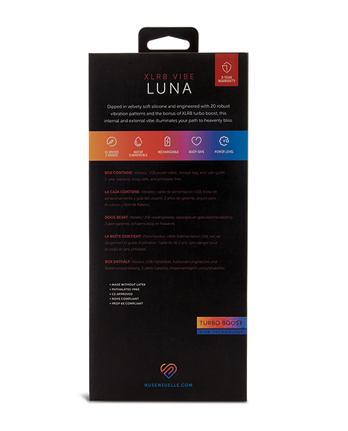 Nu Sensuelle Luna Velvet Touch Vibe - Emerald Green - Image 3