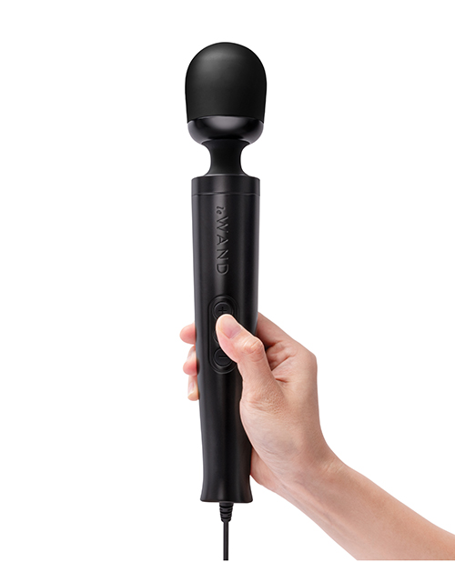Le Wand Die Cast Plug-In Massager - Black - Image 4