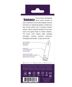 Alternative view of VeDO Lasso Rechargeable Bullet Vibe - Purple
