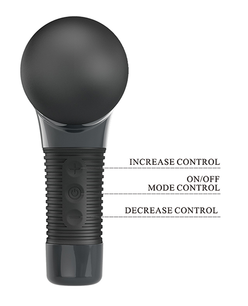 Pretty Love Super Power Fun Gun Massager - Black - Image 6