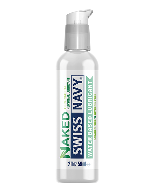 Swiss Navy Naked All Natural Lubricant - 2 oz - Image 2