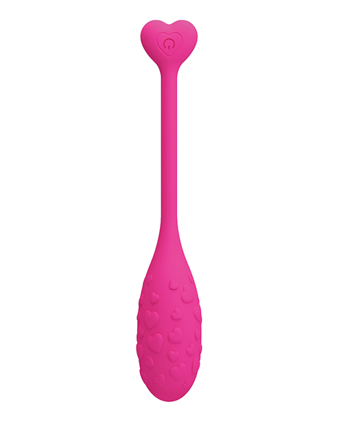 Pretty Love Fisherman Vibrating Egg - Hot Pink - Image 6