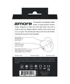 Alternative view of VeDo Amore Rechargeable Pleasure Vibe - Black