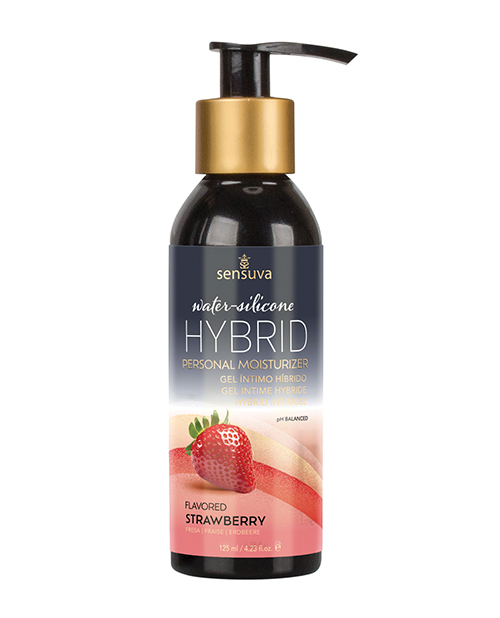 Sensuva Hybrid Personal Moisturizer - 4.23 oz Strawberry - Image 2
