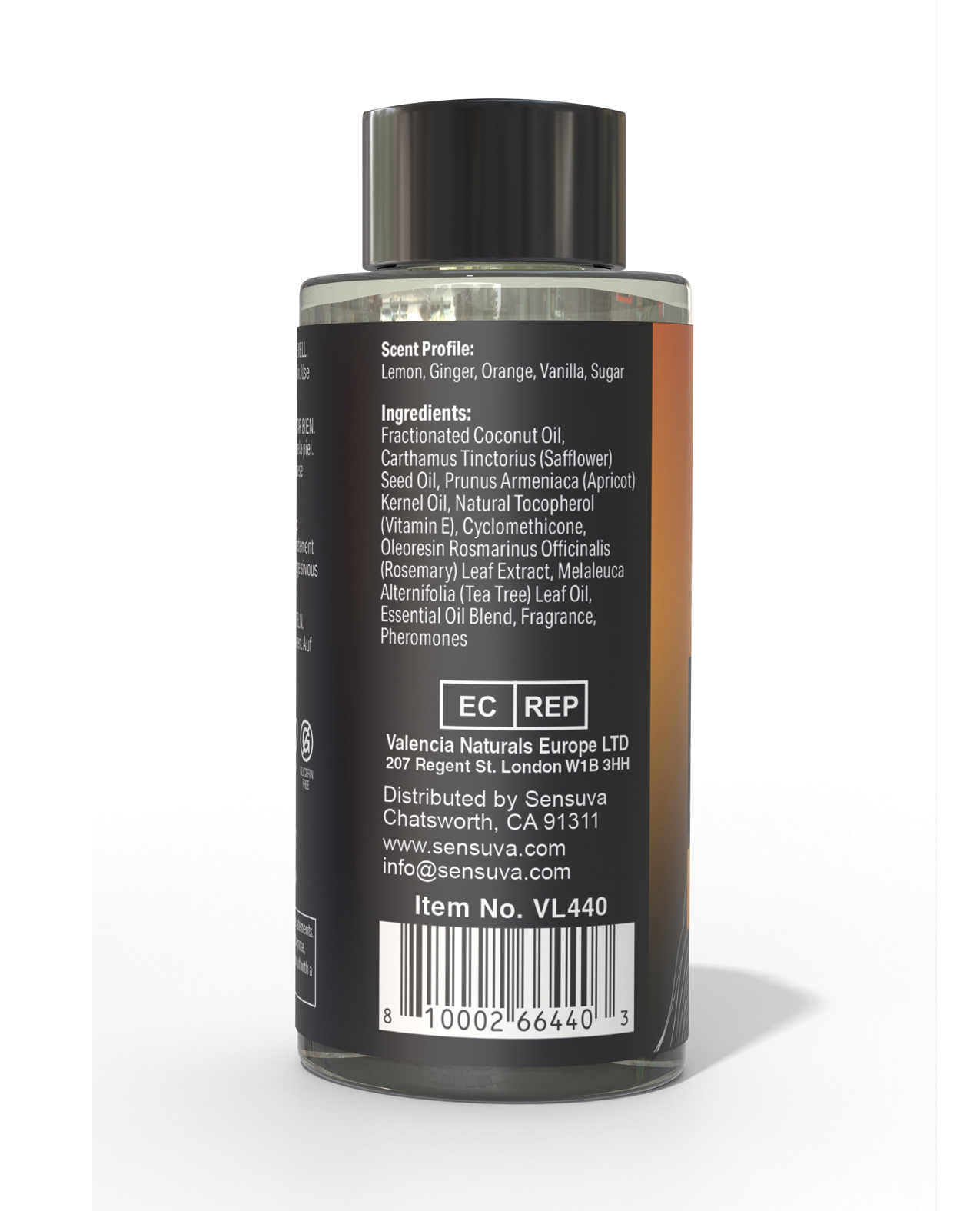 Sensuva Me & You Massage Oil - 2 oz Lust in Paradise