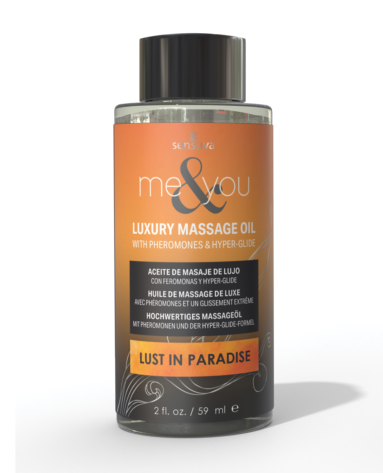 Sensuva Me & You Massage Oil - 2 oz Lust in Paradise - Image 2