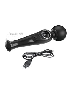 Alternative view of Pretty Love Skylar LED Digital Display Wand - Black