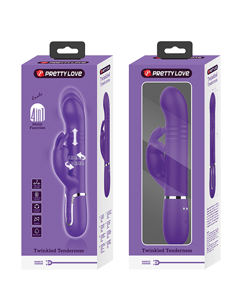 Pretty Love Twinkled Tenderness Coale Thrusting Rabbit - Purple - Image 6