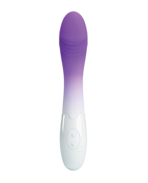 Pretty Love Elemental G-Spot Realistic Vibrator - Purple Ombre - Image 6