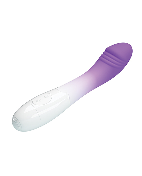 Pretty Love Elemental G-Spot Realistic Vibrator - Purple Ombre - Image 7