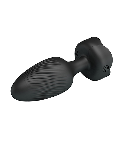 Pretty Love Varian Large Butt Plug w/Multi Color Bottom Light - Black - Image 7