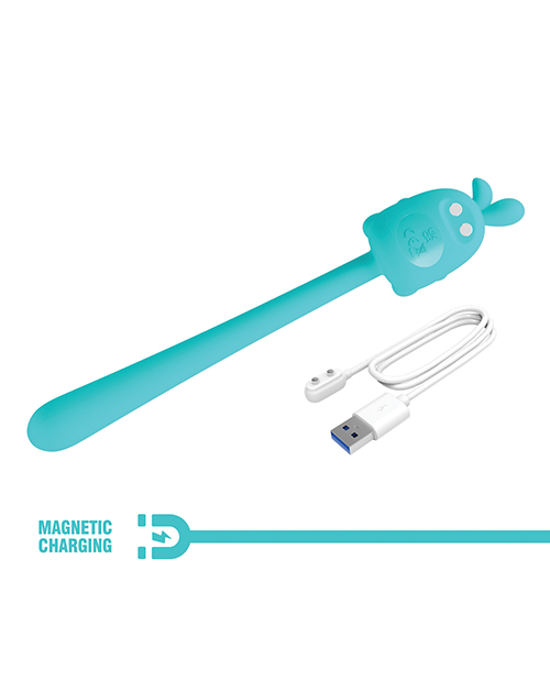 Pretty Love Cute Bunny Flirting Stick - Turquoise - Image 7