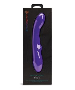 Alternative view of Nu Sensuelle Vivi Double Tapping Vibe - Deep Purple