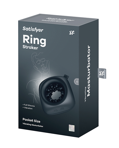 Satisfyer Ring Stroker - Black - Image 4