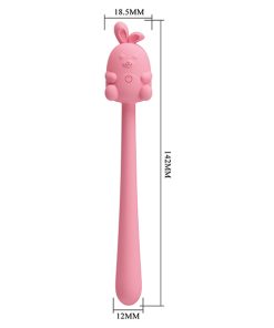 Alternative view of Pretty Love Cute Bunny Flirting Stick - Pink