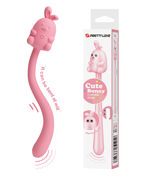 Pretty Love Cute Bunny Flirting Stick - Pink - Image 4