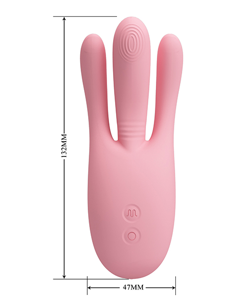 Pretty Love Diego Nodding Vibrator - Pink - Image 3