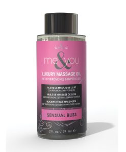 Alternative view of Sensuva Me & You Massage Oil - 2 oz Sensual Bliss