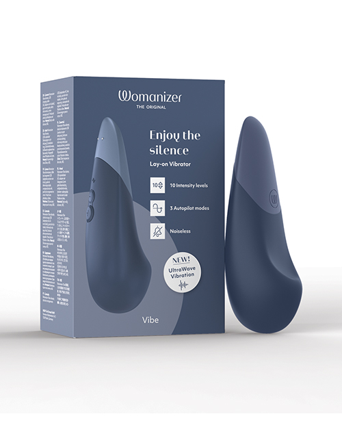 Womanizer Vibe Silent Stimulator - Dark Blue - Image 2