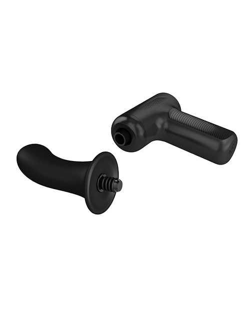 Pretty Love DJ Doctor Thrusting Gun Massager - Black - Image 3