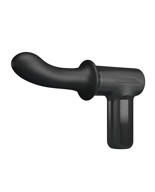 Pretty Love DJ Doctor Thrusting Gun Massager - Black - Image 4