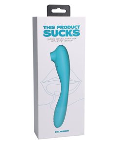 Alternative view of This Product Sucks Bendable Wand - Teal