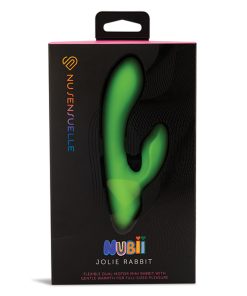 Alternative view of Nu Sensuelle Jolie Nubii Warming Mini Rabbit - Lime Green