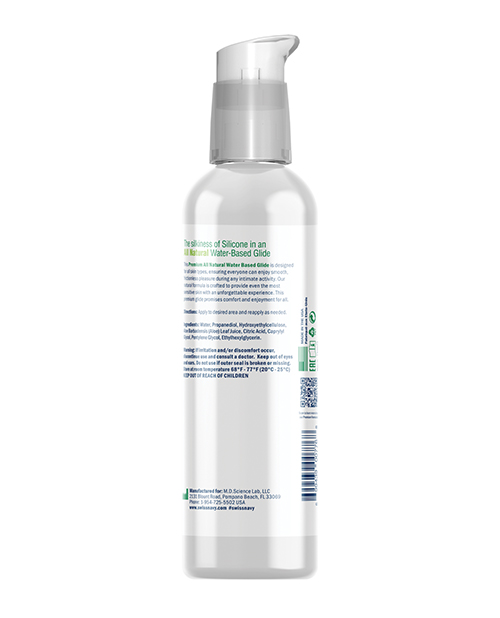 Swiss Navy Premium Natural Lubricant - 4oz/118ml - Image 2