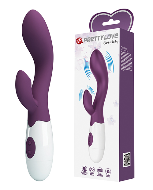Pretty Love Brighty Vibrator - Purple - Image 6